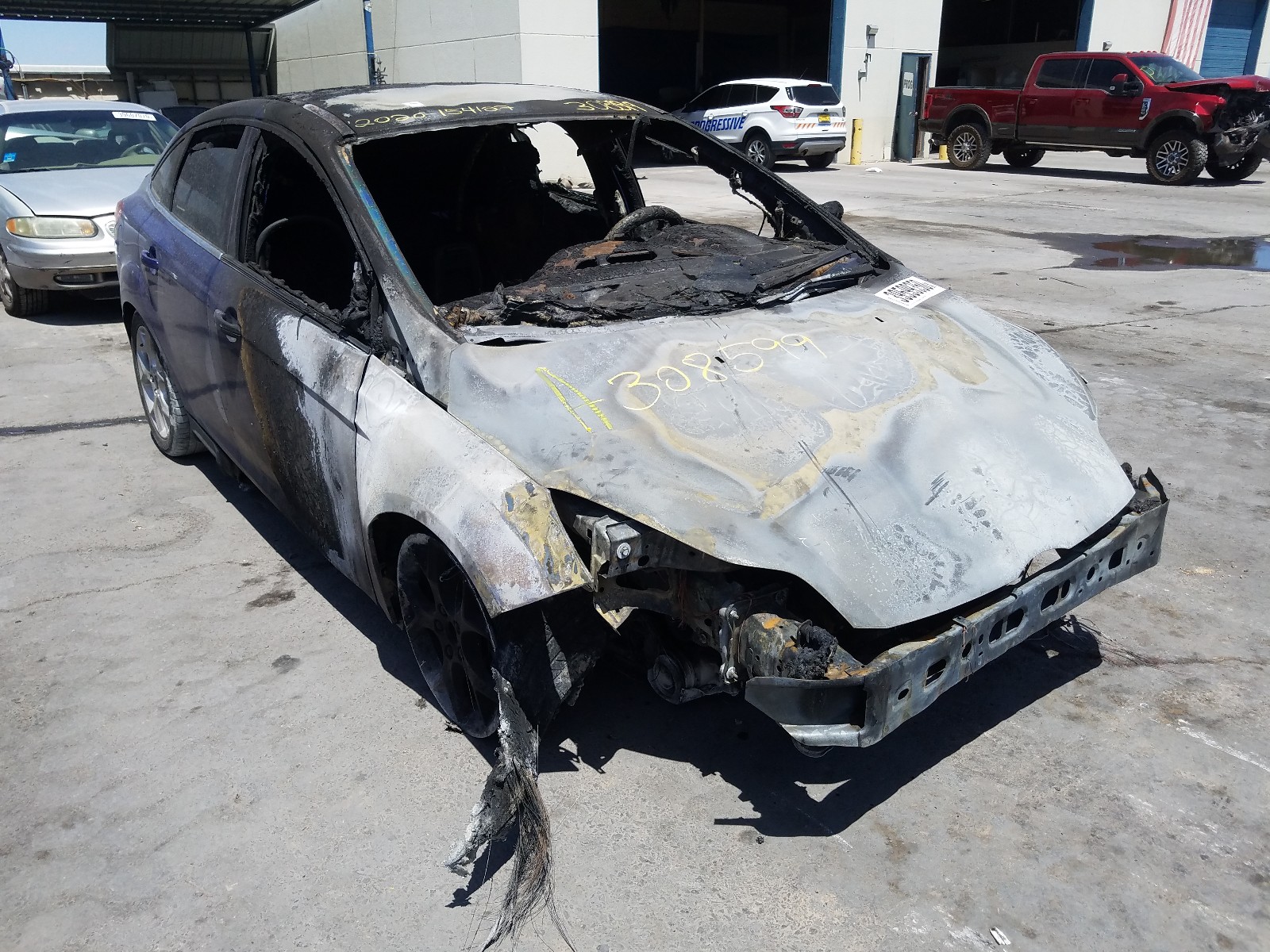 Авто із США після пожежі