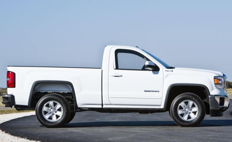 Пікап. Стандартна кабіна