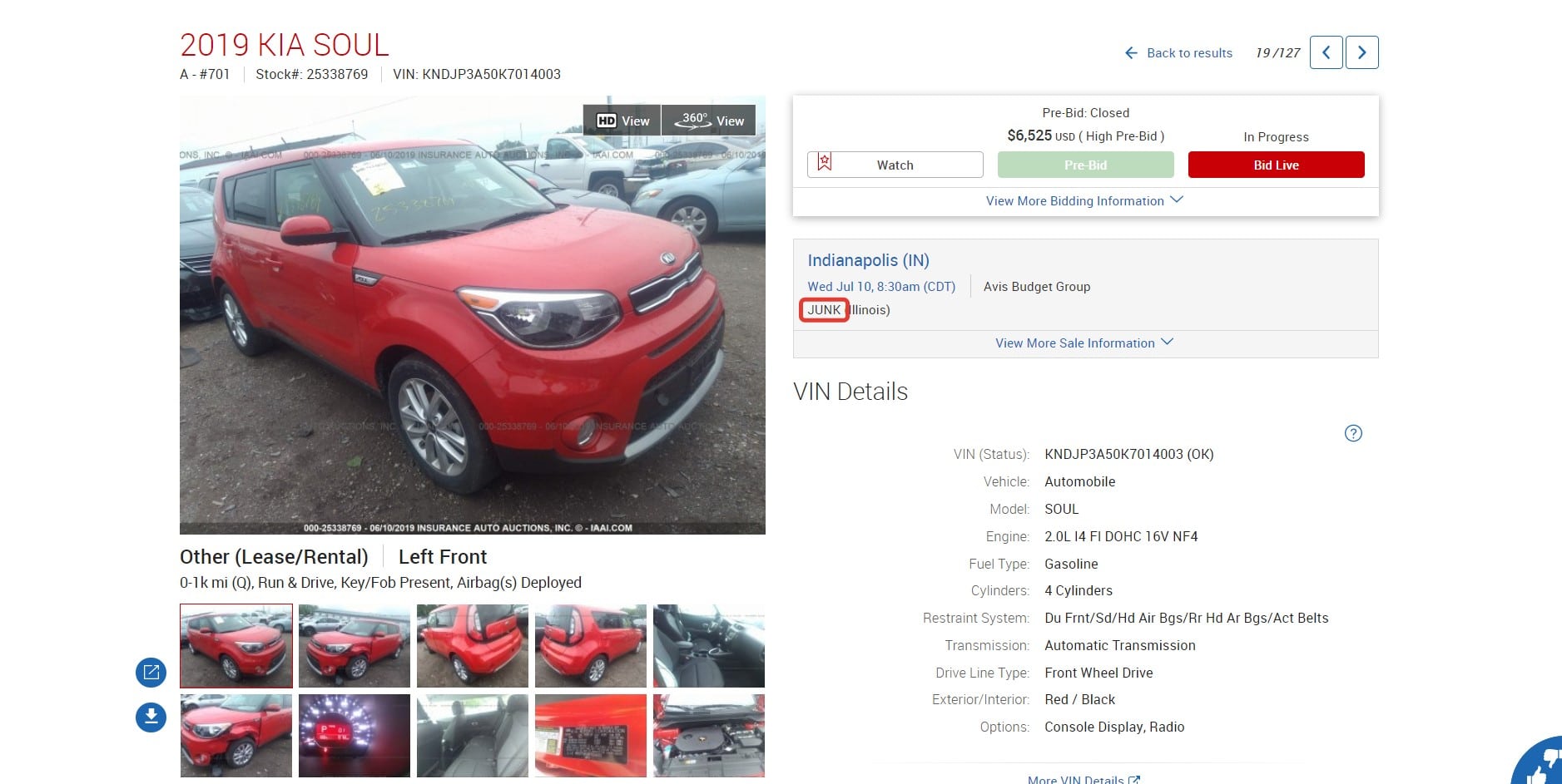 Типи американських техпаспортів Titles 5