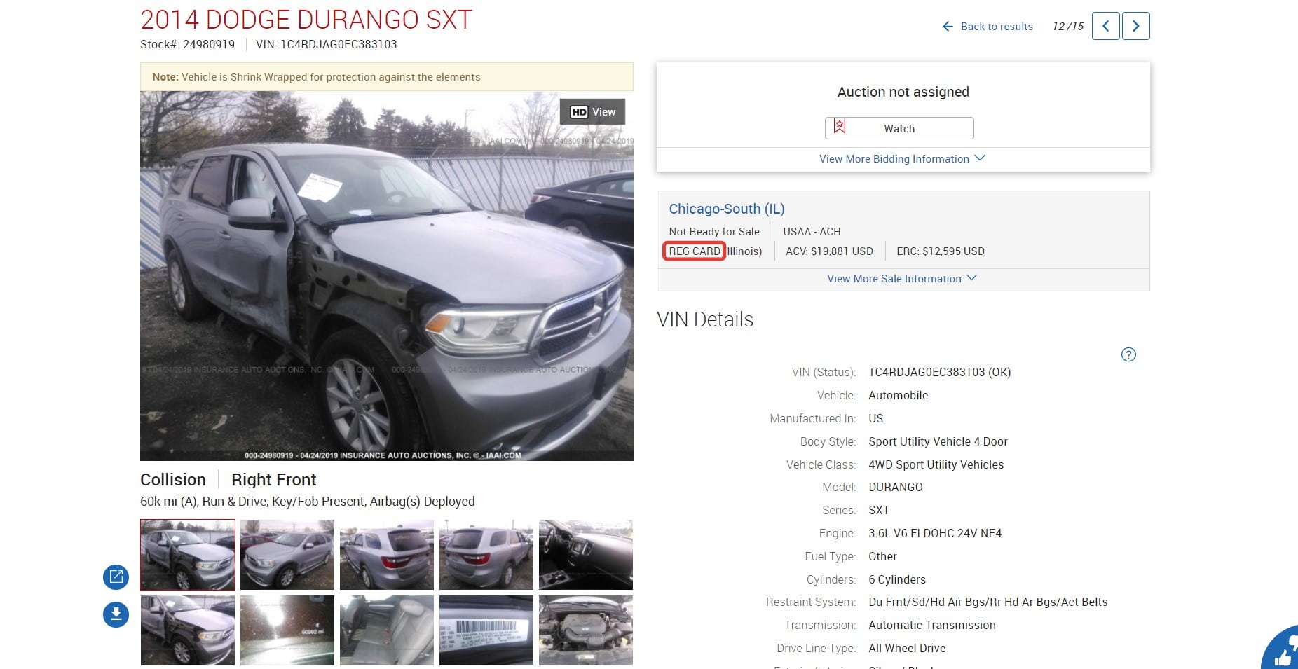 Типи американських техпаспортів Titles 3